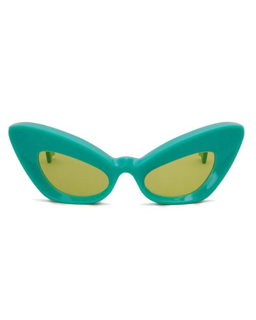 Marni Green Cat-Eye-Design