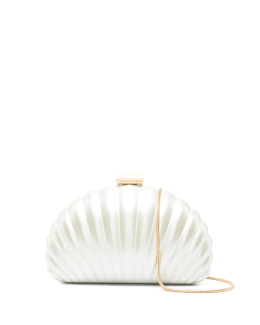 Jonathan Simkhai White Monet Clutch Bag