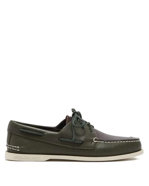 Sperry Top-Sider Black A/O 3 Eye Boat Shoes for men