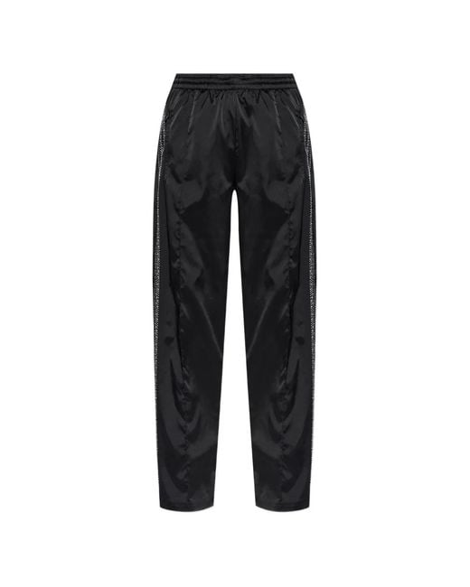 Adidas Black Dotted Track Pants