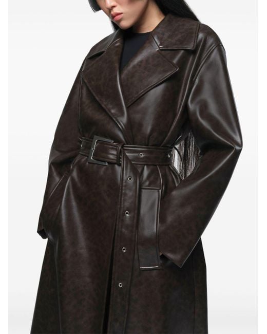 Apparis Black Tate Trench Coat