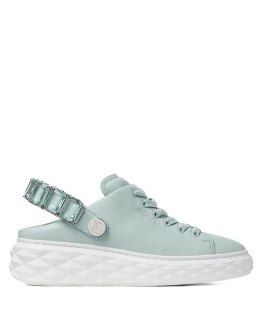 Jimmy Choo Diamond Maxi Sneakers in het Blue