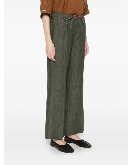 Herno Green Drawstring Trousers