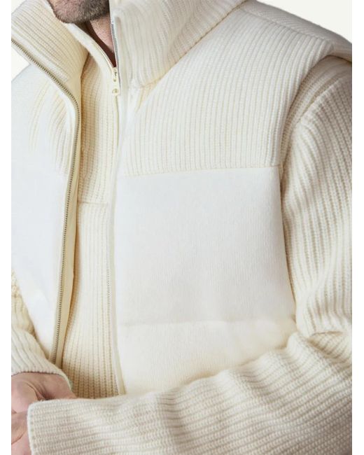 Mackage White Braxton Gilet for men