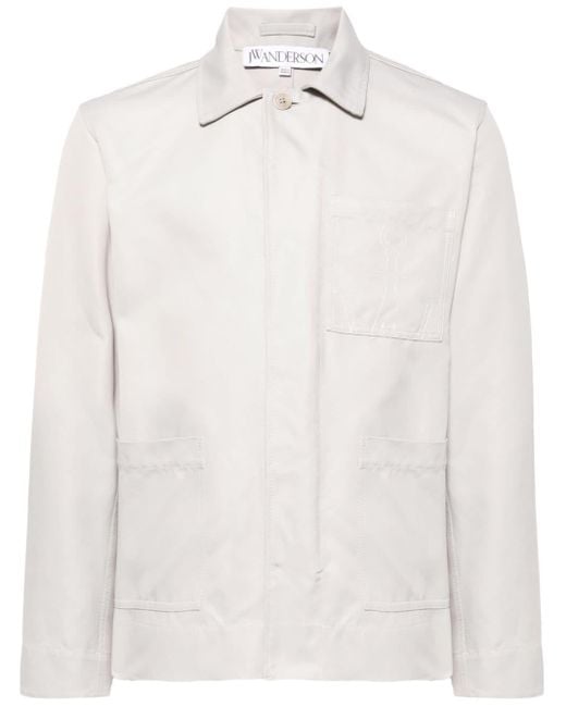 Veste à poches plaquées J.W. Anderson pour homme en coloris White
