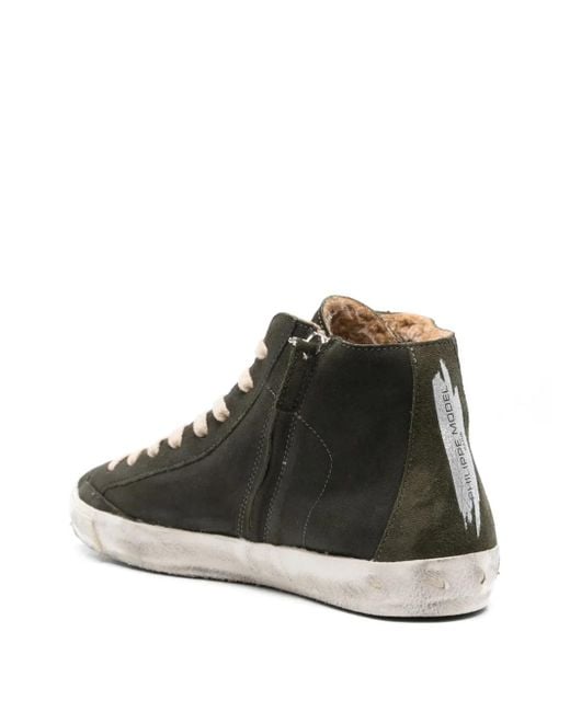 Philippe Model Black Prsx Hi-Top Sneakers for men