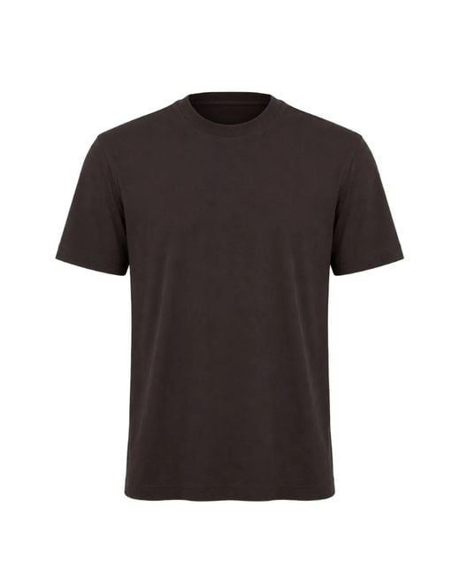 KIRED Black Crew-Neck Short-Sleeve T-Shirt for men