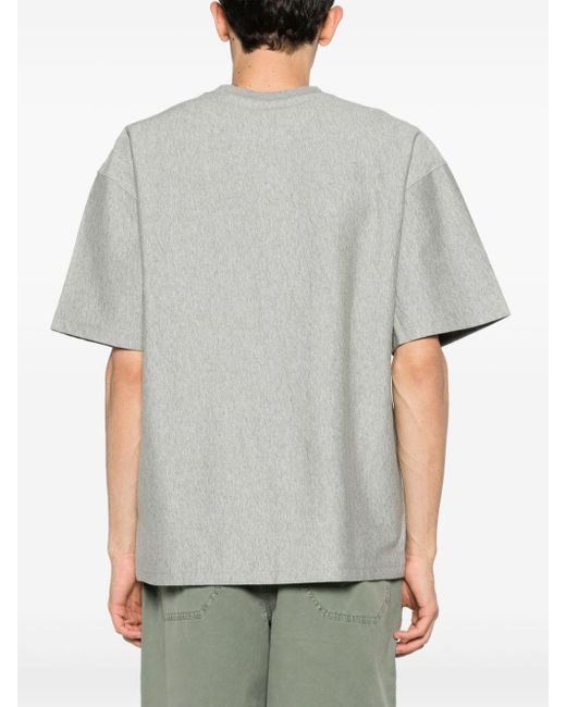 Carhartt Katoenen T-shirt in het Gray voor heren