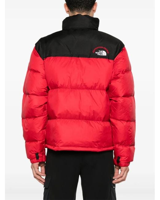 The North Face Red 1996 Retro Nuptse Jacket for men