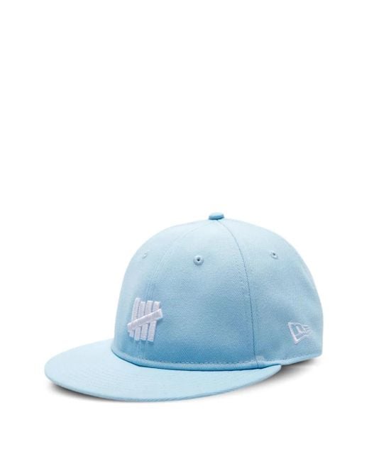 Gorra Con Diseño De Cinco Rayas Undefeated de hombre de color Blue