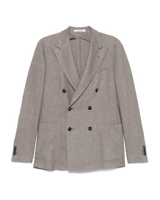 Tagliatore Gray Jacket for men