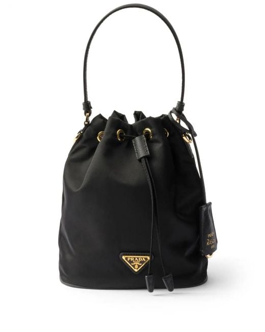 Prada Black Re-Edition 1978 Bucket Bag