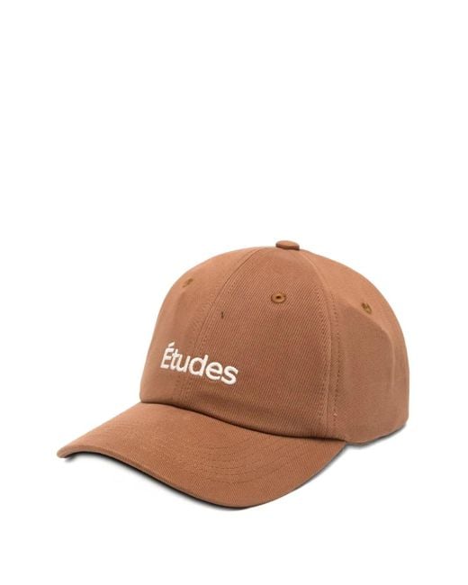 Etudes Studio Brown Logo-Embroidered Baseball Cap