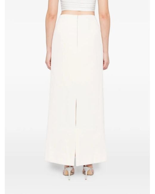 Acler White Balderstone Skirt