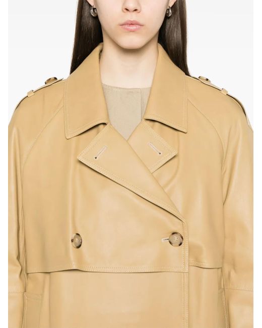 Totême Natural Leather Jacket