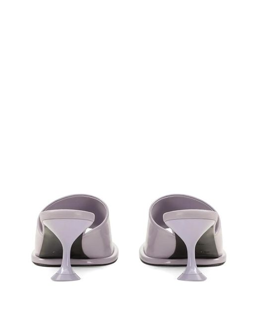 Sergio Rossi White Orb Sandals