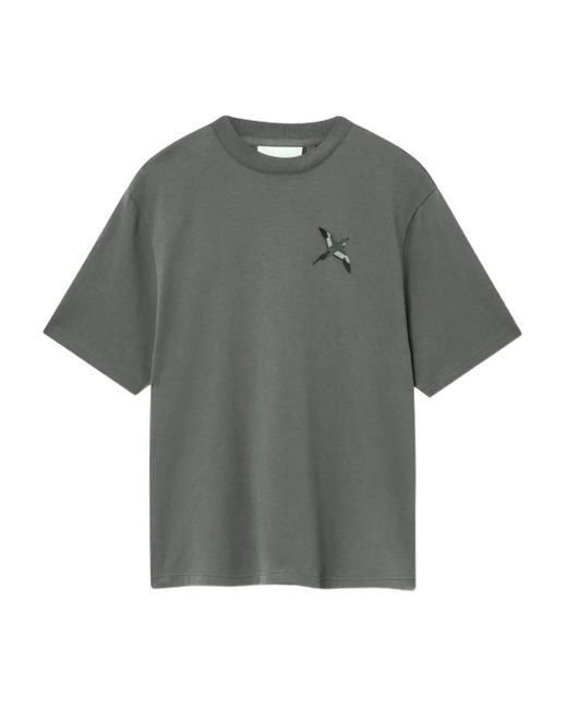 メンズ Axel Arigato Micro Bee Bird Tシャツ Gray