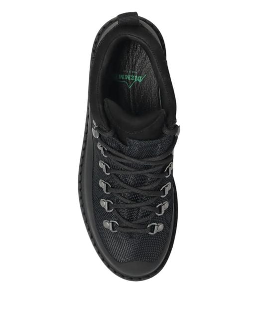 Diemme Black Lace-Up Hiking Sneakers