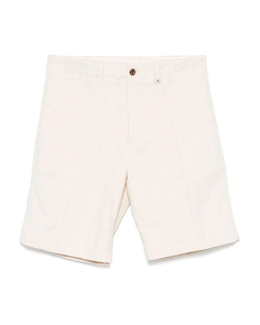 メンズ Myths Logo-tag Shorts White