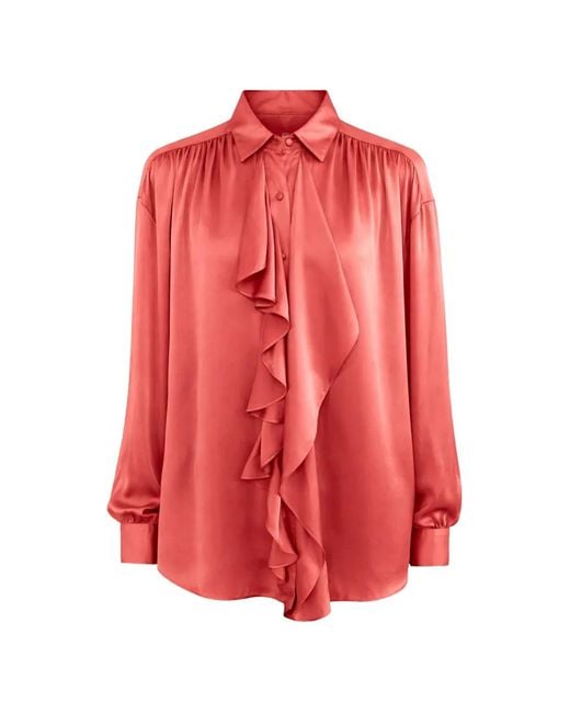Camicia Gesture di Ulla Johnson in Red