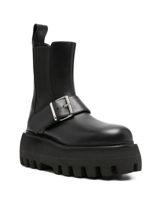 Alexander McQueen Black H.Boot S.Rubber