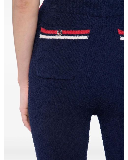 Rabanne Gebreide Broek in het Blue