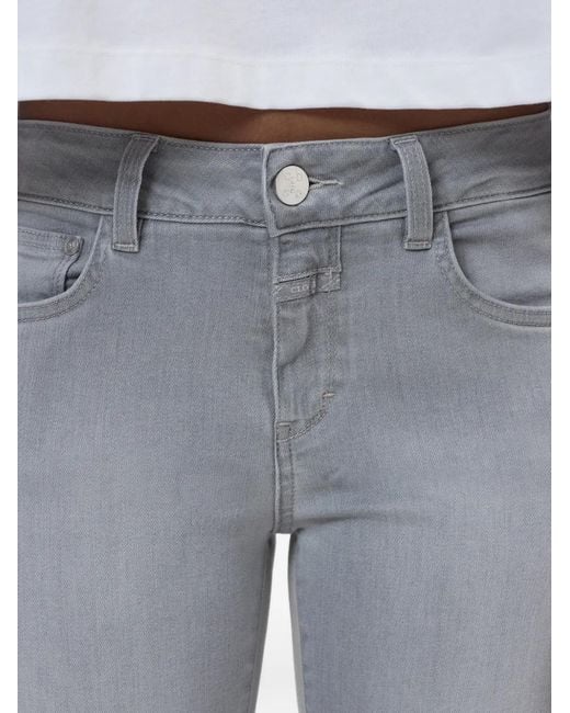 Closed Gray Skinny Cropped Jeans