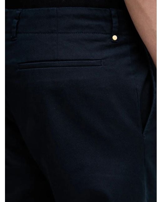 Sisley Black Straight-Leg Chino Trousers for men