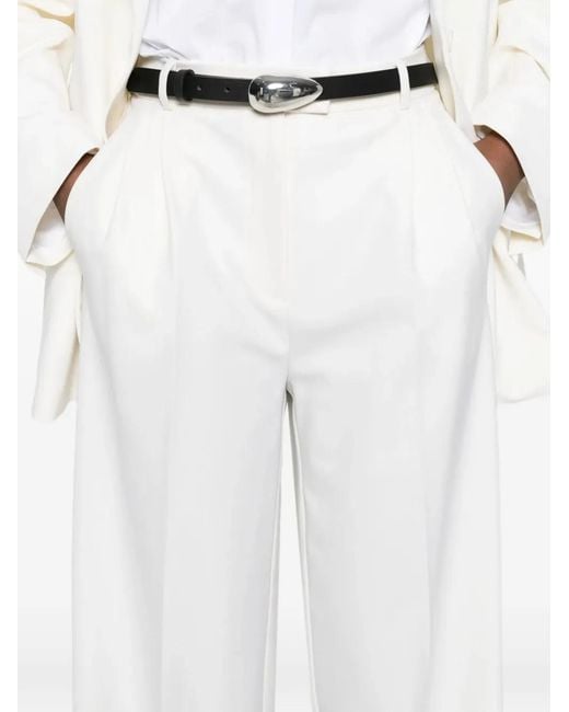 MEDEA Straight Broek in het White