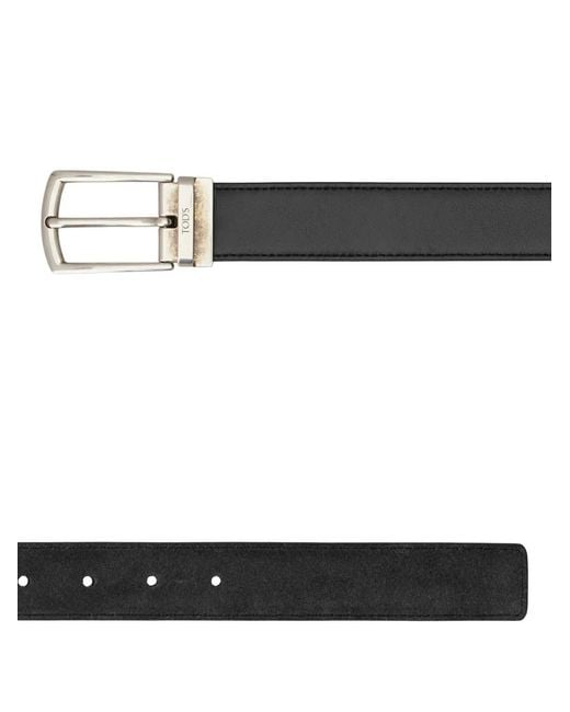 Tod's Black Reversible Belt for men
