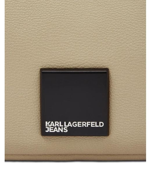 Karl Lagerfeld Multicolor Box Logo Zip Fastening Belt Bag for men