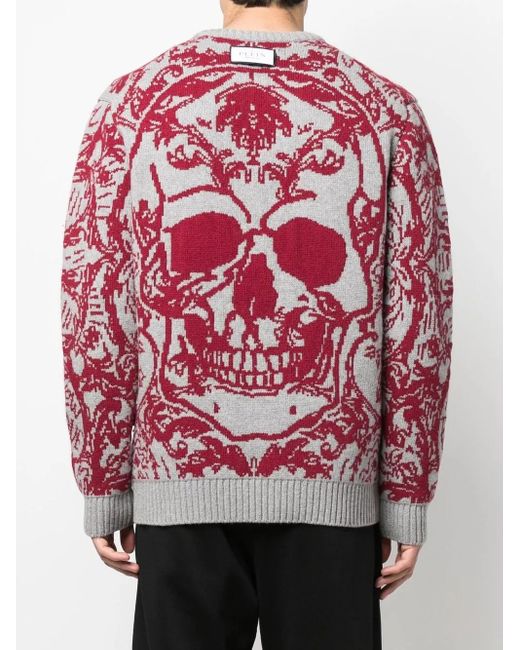 Philipp Plein Red Jumper for men
