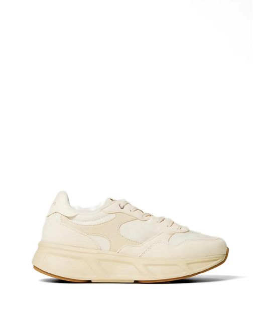 Twinset White Fessura Sneakers