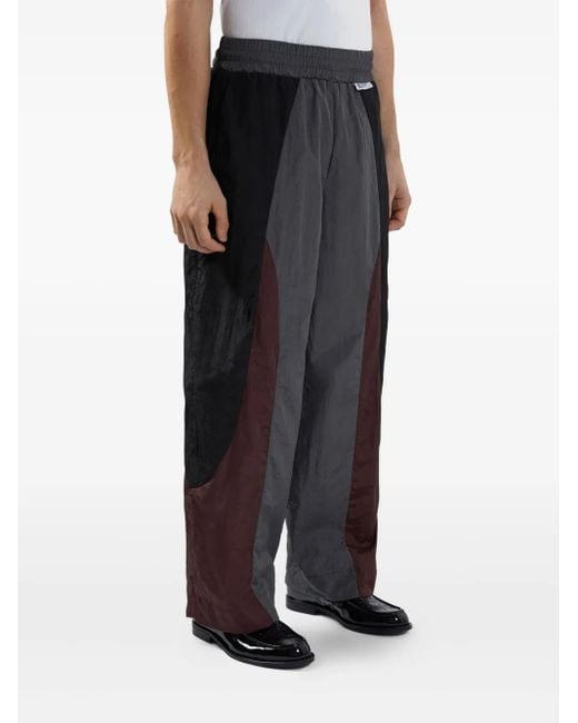 Gcds Broek Met Colourblocking in het Black