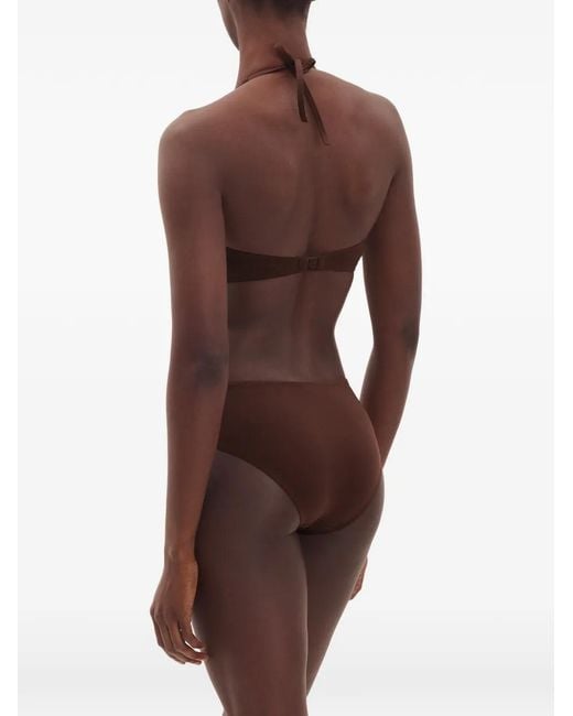 Eres Purple Gang Triangle Bikini Top
