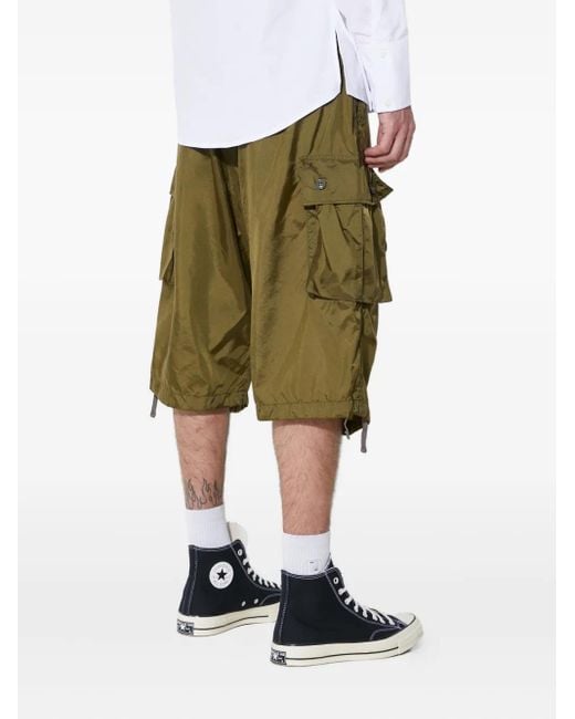 Bermudas Cargo Con Botones Engineered Garments de hombre de color Green