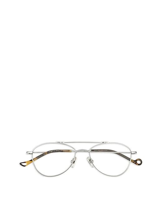 Eyepetizer White Klassische Pilotenbrille