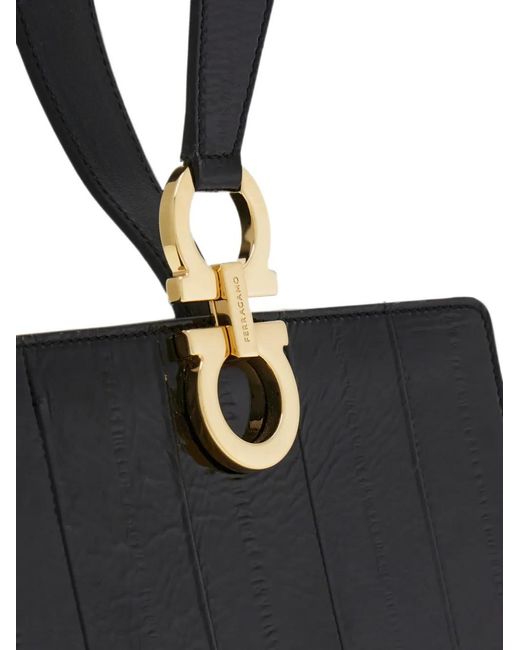 Clutch Mini di Ferragamo in Black