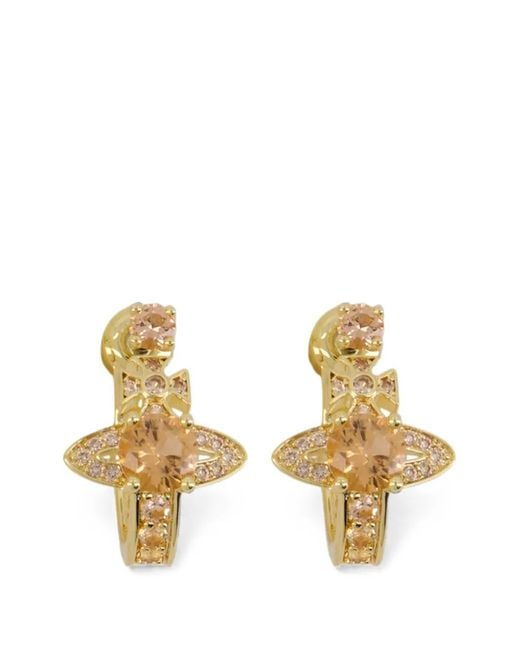 Vivienne Westwood Metallic Maitena Orb-Motif Earrings