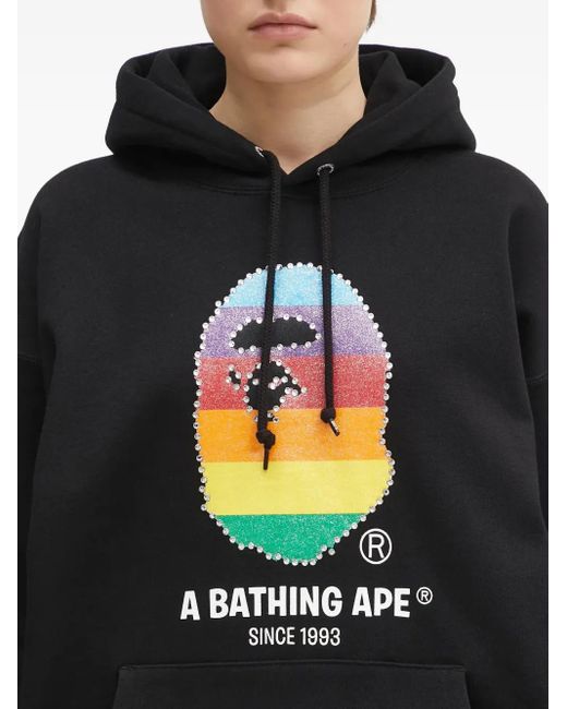 A Bathing Ape Blue Ape Head Hoodie