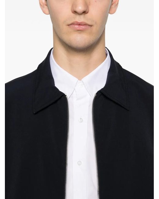 Karl Lagerfeld Blue Zip-Up Jacket for men