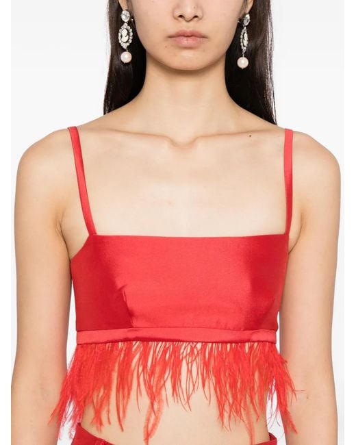 Macgraw Red Birdy Top