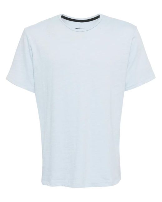 Rag & Bone Blue Crewneck Cotton T-Shirt for men