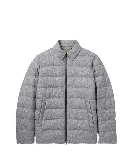 Herno Gray Piumino Corto for men