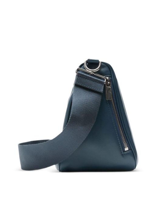Burberry Blue Shield Leather Shoulder Bag