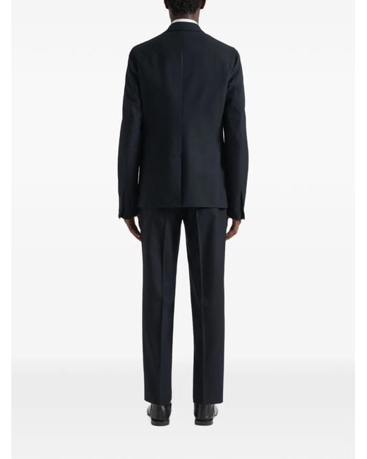Givenchy Black Deconstructed Single-Breasted Jacket for men