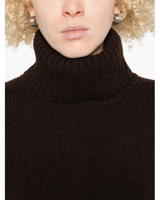 Polo Ralph Lauren Black Turtleneck Long-Sleeve Sweater