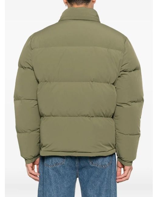 Lacoste Green Waterproof Puffer Jacket for men
