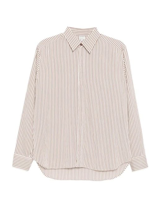 Paul Smith White Striped Shirt for men