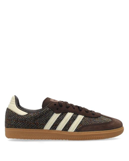 Adidas Brown Samba Og Sneakers for men